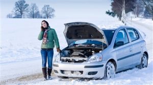 گرم کردن خودرو در زمستان