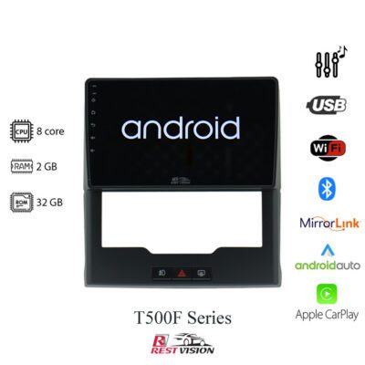 مانیتور پراید 111 برند رست ویژن مدل T500 F
