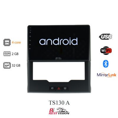 مانیتور پراید 111 برند رست ویژن مدل TS130 A