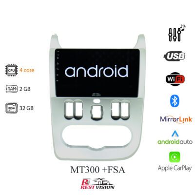 مانیتور ساندرو برند رست ویژن مدل MT300+FSA