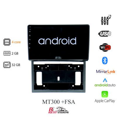 مانیتور سمند سورن برند رست ویژن مدل MT300+FSA
