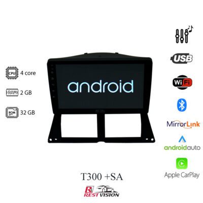 مانیتور تیبا 1 و تیبا 2 برند رست ویژن مدل T300+SA