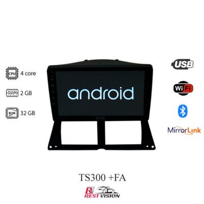 مانیتور تیبا 1 و تیبا 2 برند رست ویژن مدل TS300+FA